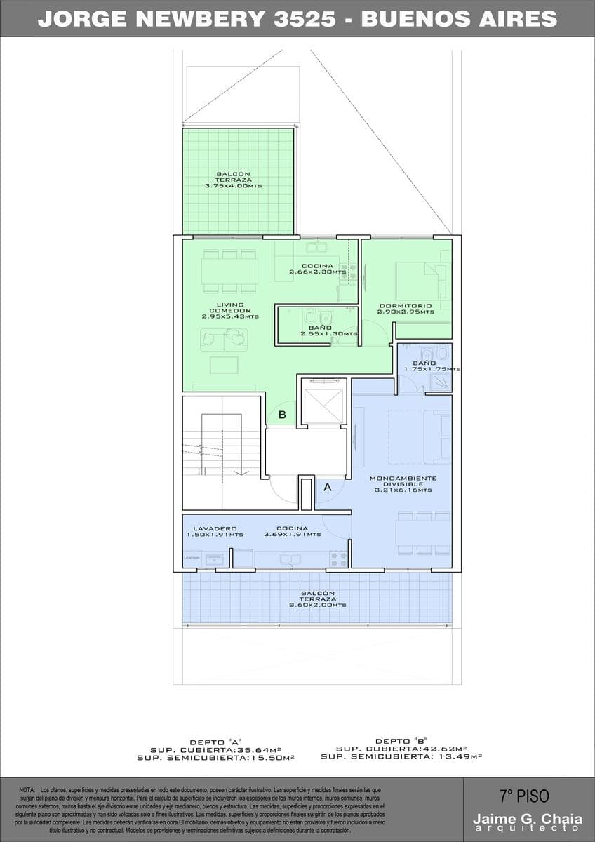 Departamento - Chacarita - 1