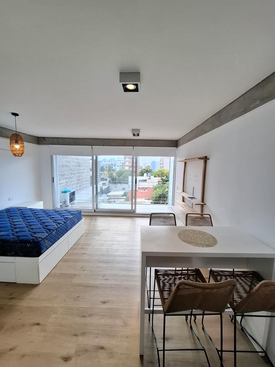 HERMOSO Y AMPLIO DEPTO. MONOAMBIENTE EN ALQUILER - PARQUE CHAS - 1