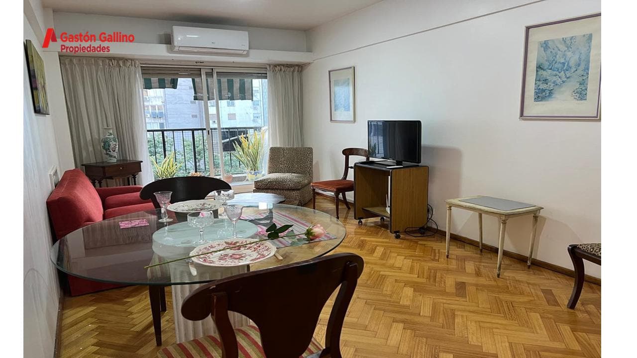 Departamento alquiler temporario de 3 ambientes amplios en el centro. - 1