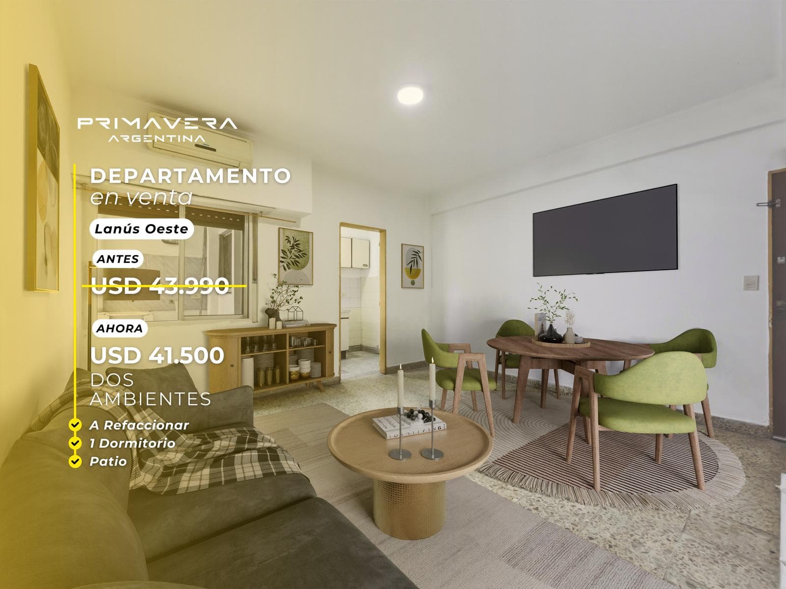 Departamento en Lanús Oeste - 1