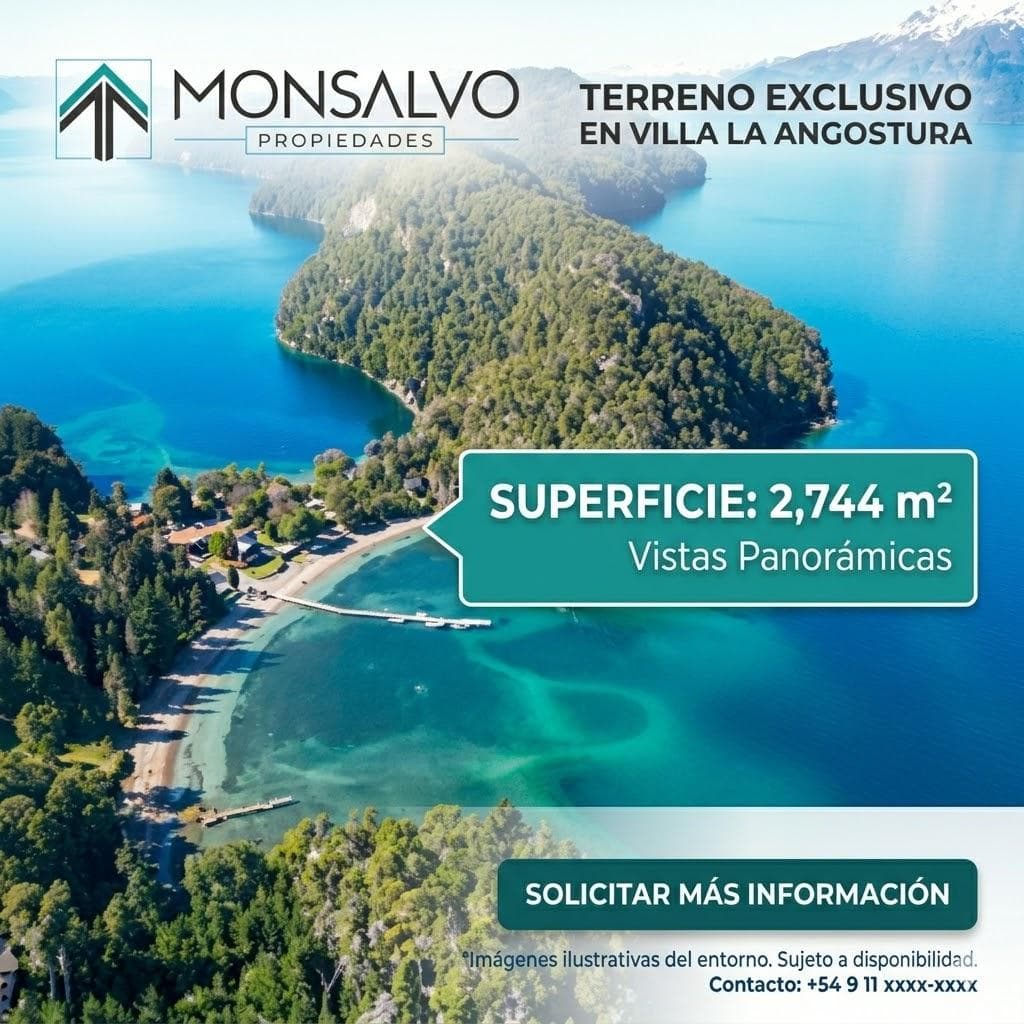 Terreno en villa la angostura apto permuta - 1