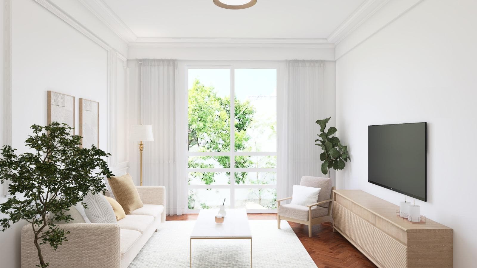 Venta 4 Ambientes Reciclado a Nuevo en Belgrano – Estilo Francés, Muy Luminoso - 1