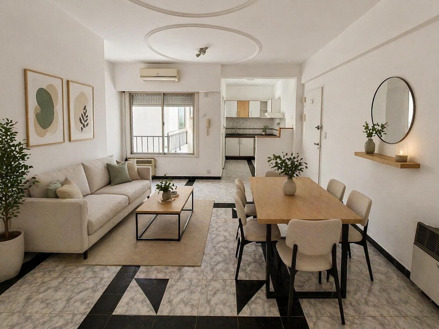 DEPARTAMENTO 2 AMBIENTES VENTA FLORESTA APTO CREDITO - 1