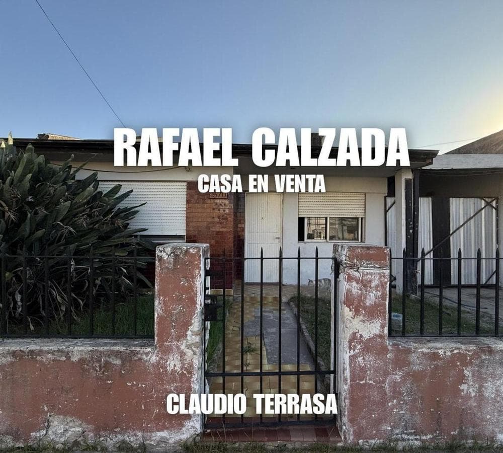 CASA EN VENTA EN RAFAEL CALZADA - 1