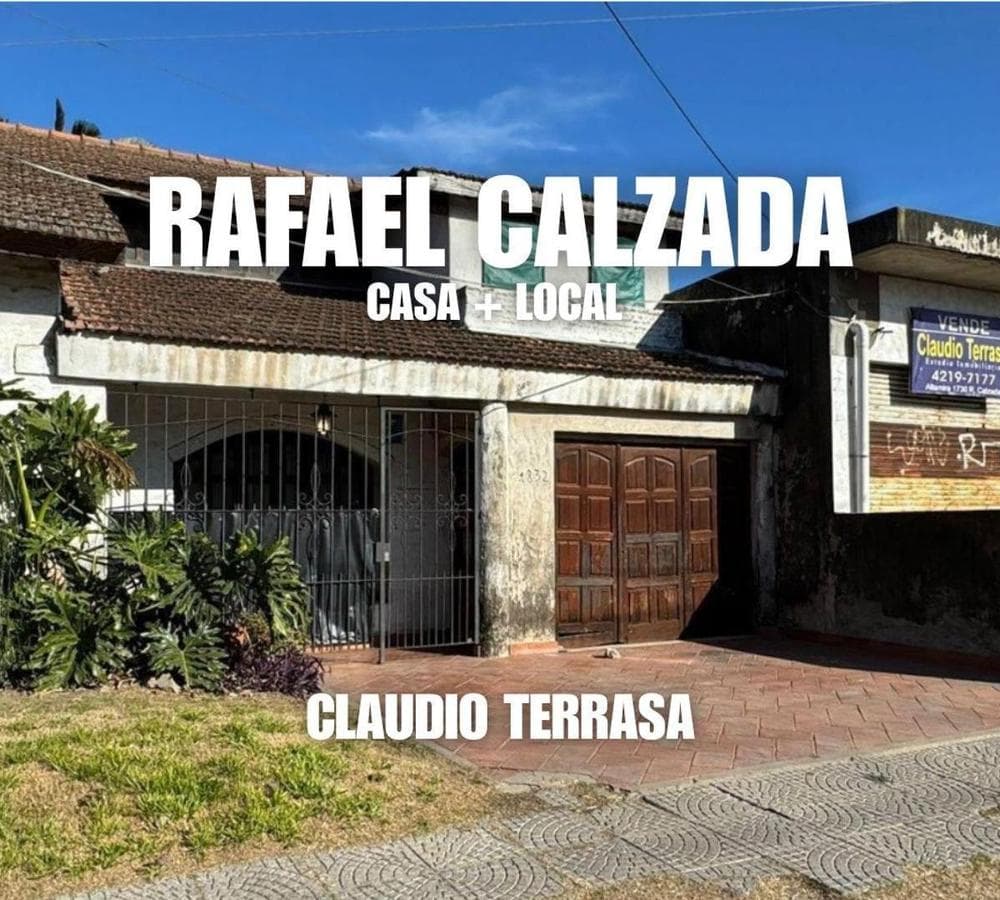CHALET CON LOCAL COMERCIAL EN VENTA EN R. CALZADA - 1