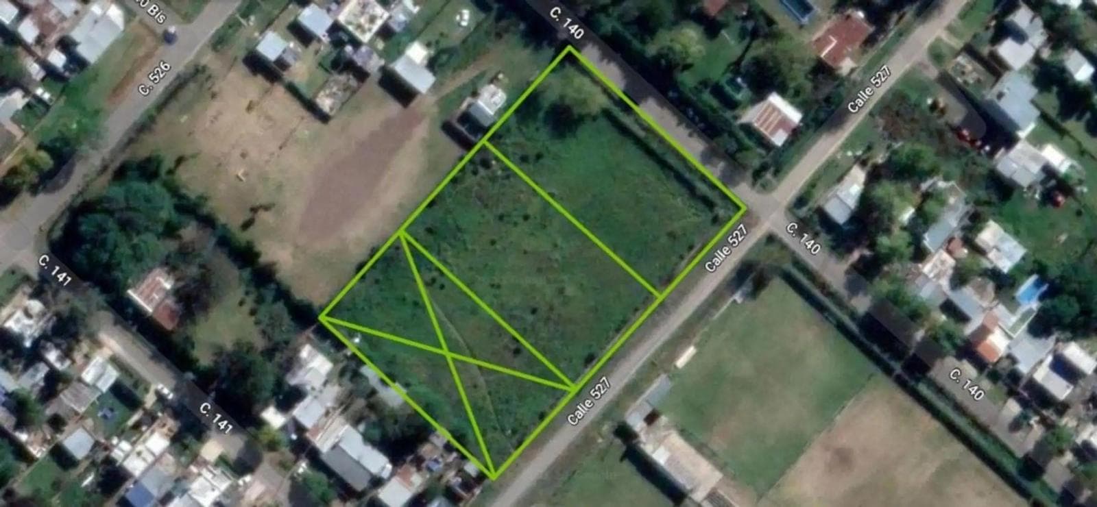 Terreno en 527 e/ 140 y 141 - 1