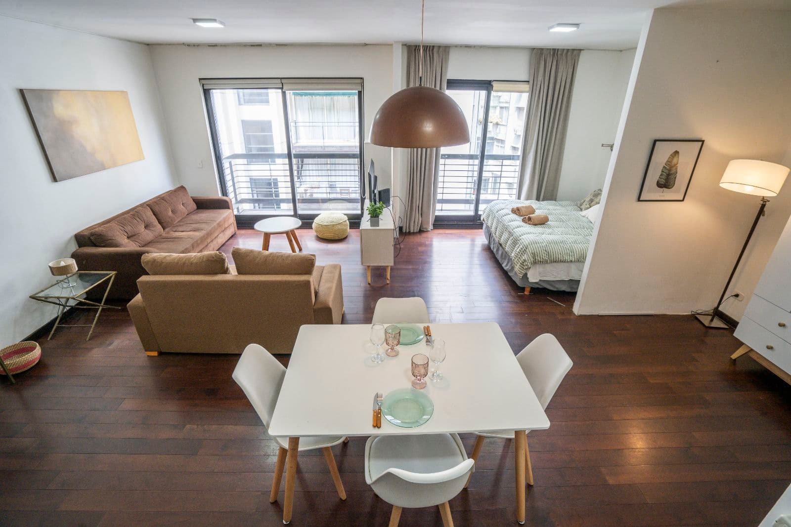 Alquiler Monoambiente Quartier Basavilbaso. Full amenities. Apto profesional - 1