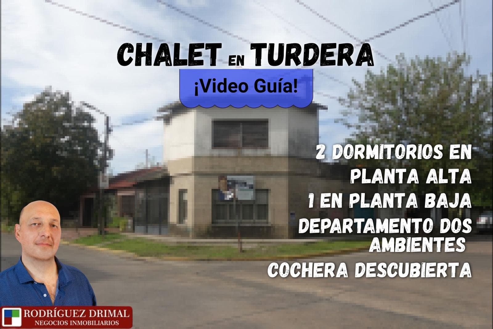 Chalet en esquina de 3 dormitorios en Turdera - APTO CRÉDITO - 1