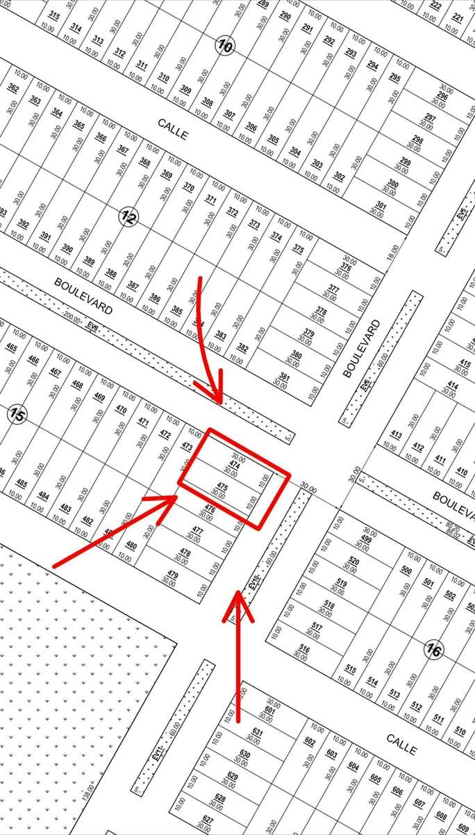 Lotes 474 y 475, (300m2 c/u), Barrio Abierto Cercano, Ricardone - San Lorenzo - 1