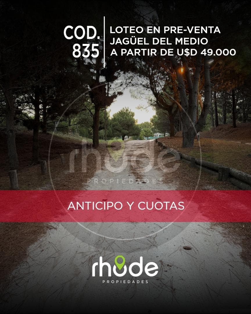 Nuevo loteo en Jagüel del Medio a 150m del mar - 1