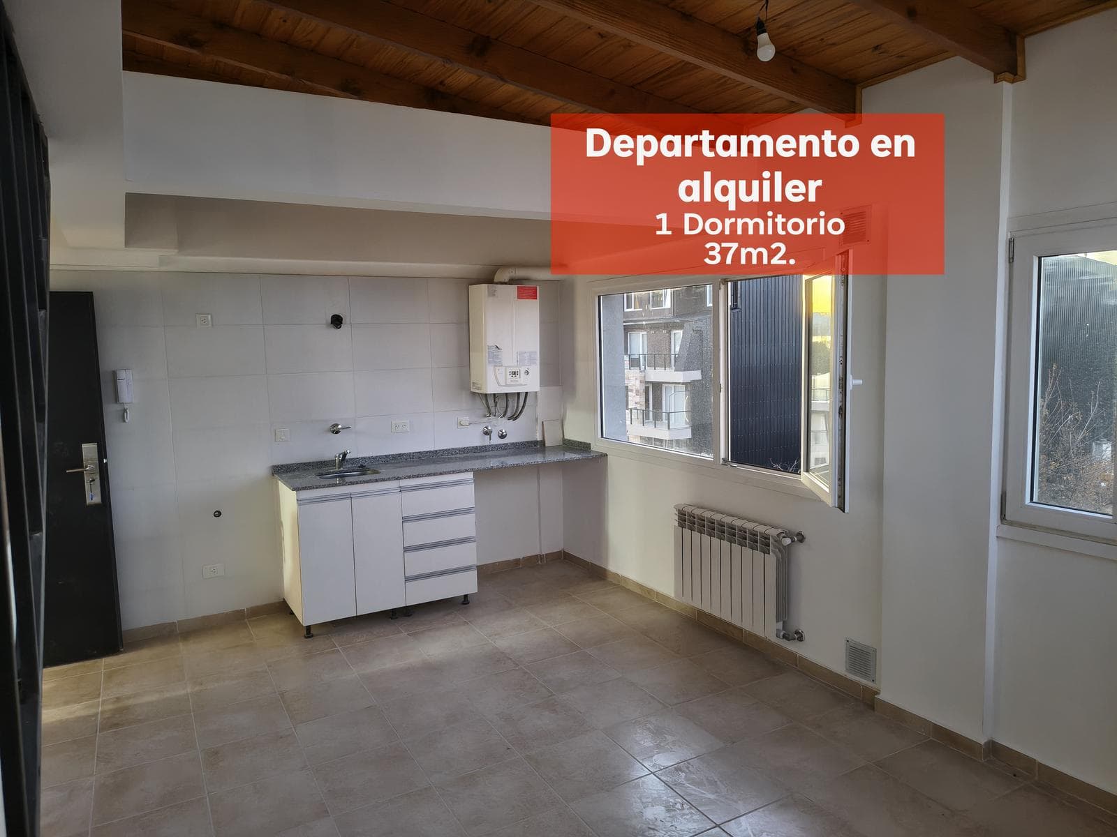 Departamento de 1 dormitorio en alquiler. - 1