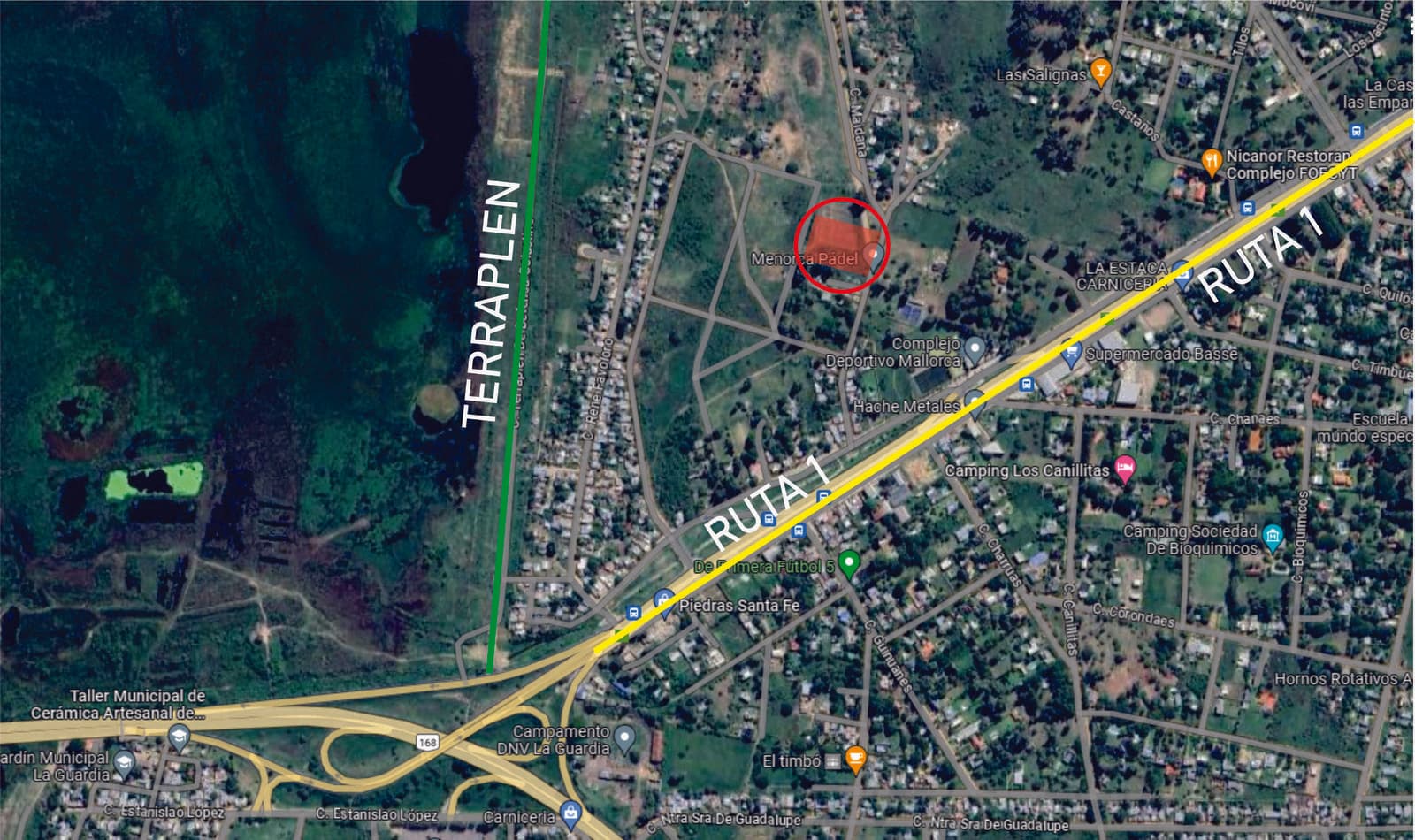 Venta Terreno COLASTINE RUTA 1 KM 0.5 - 1