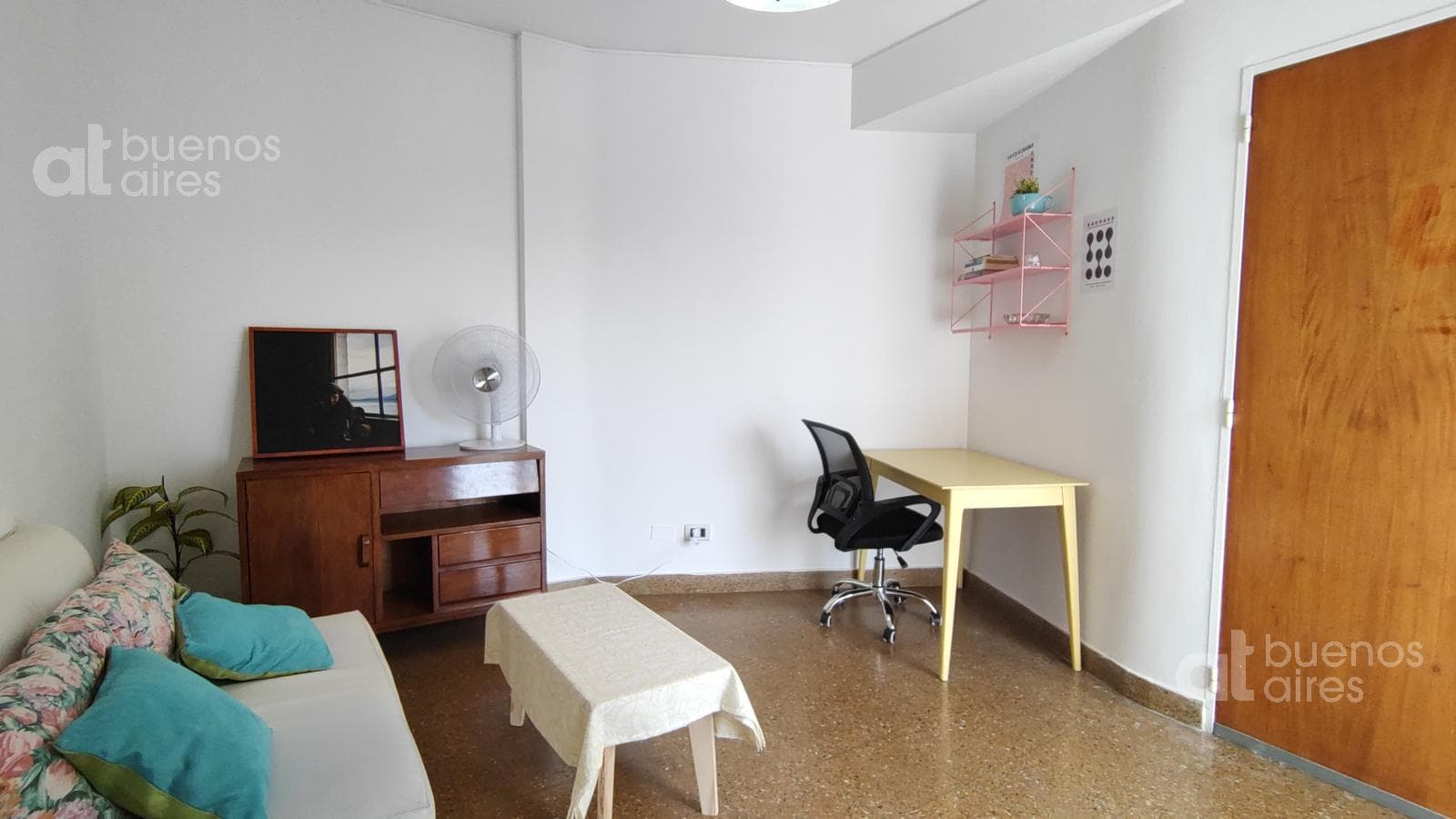 2 ambientes en piso alto en Colegiales. Alquiler temporario amoblado - 1