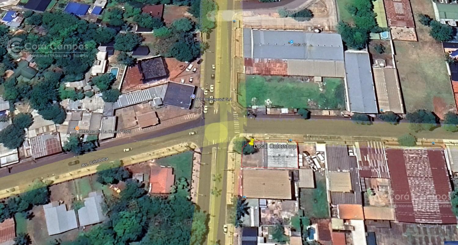Se vende terreno en Esquina Con Local Comercial, Diagonal a YPF. Iguazú - 1