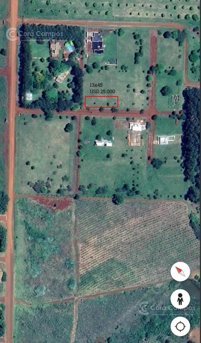 Venta de Terreno en club de campo Los Agapantos, Apostoles, Misiones - 1