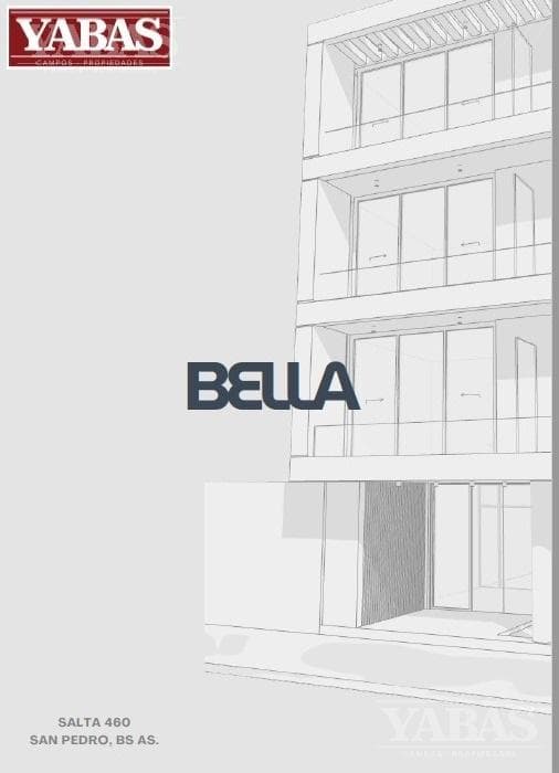 VENTA - DEPARTAMENTOS AL POZO - "BELLA" , SALTA 460 (SAN PEDRO, BUENOS AIRES) - 1