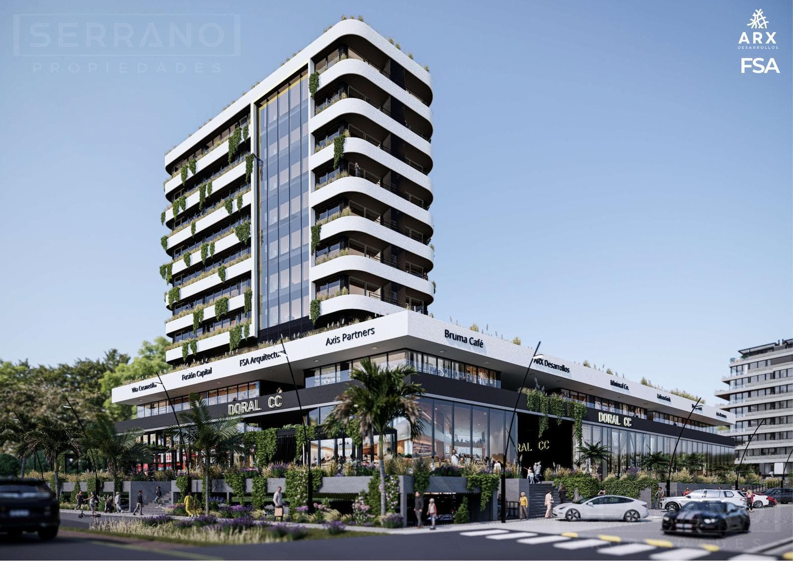 Venta en pozo oficina de 58.2 m2, Doral Centro Comercial, Avda Italia, Villanueva - 1