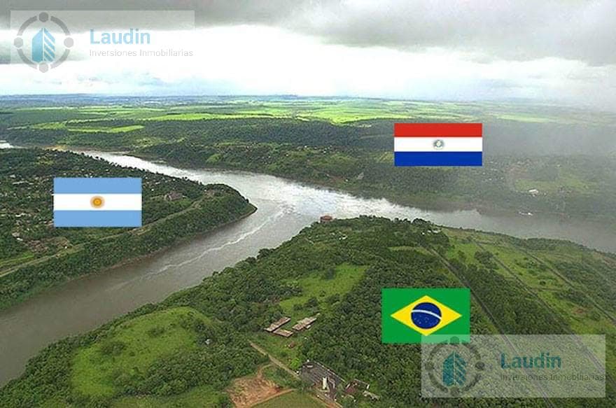 Se vende 28 hectáreas sobre el Rio paraná- Cataratas del Iguazú. - 1