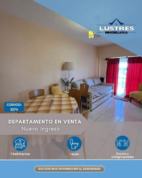 DEPARTAMENTO EN VENTA, SANTA TERESITA - 1